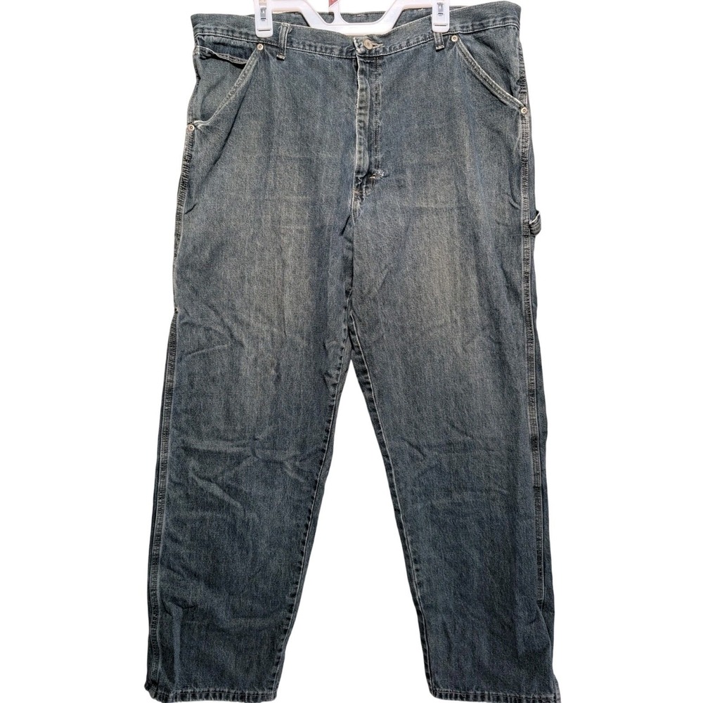 Wrangler Carpenter Jeans Men 40x32 Hammer Loop Authentic Cotton Blend Baggy